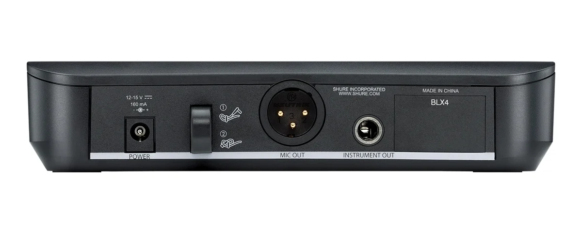 SHURE BLX14E/B98 Portatif Beta 98H/C Kablosuz Enstrüman Mikrofon Seti