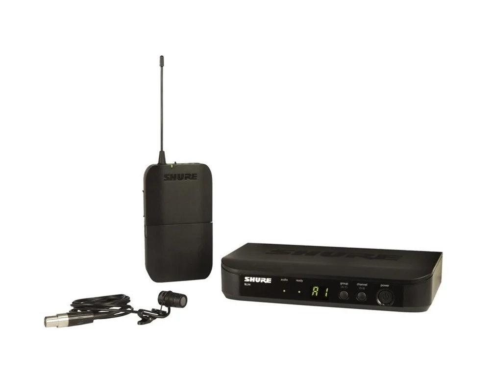 SHURE BLX14E/W85 WL85 Portatif Yaka Kablosuz Mikrofon Seti