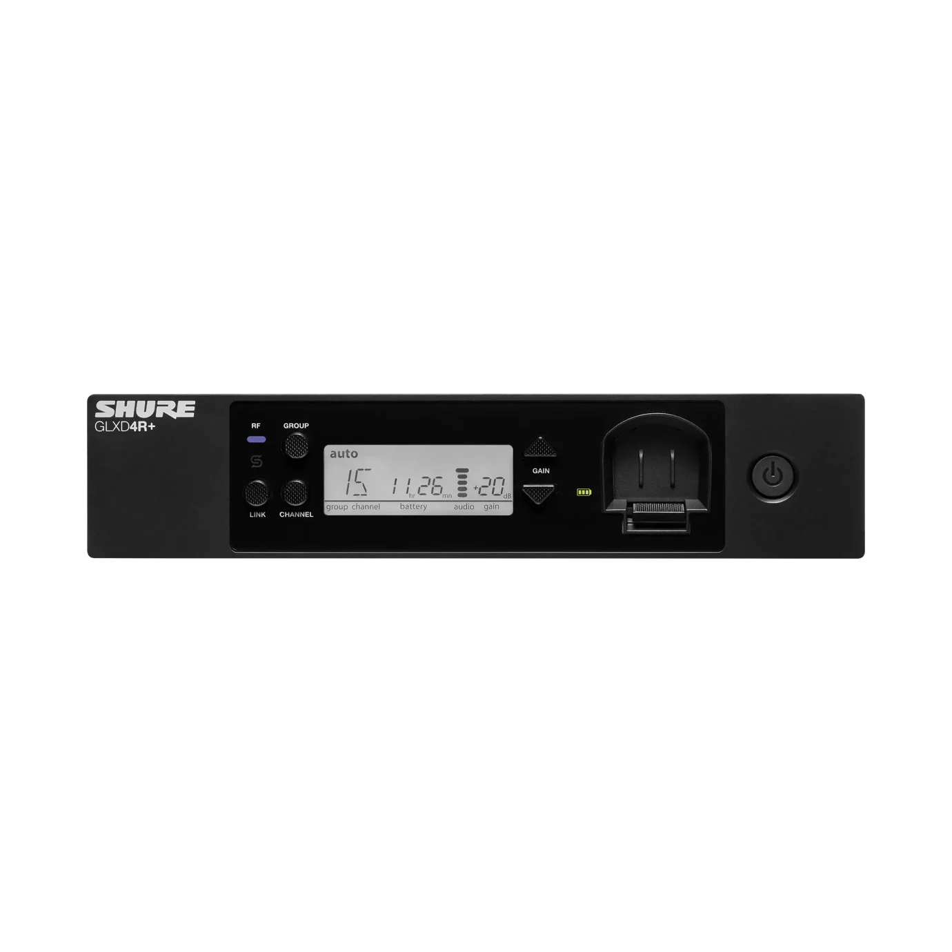SHURE GLXD14R+E/85 Yaka Tipi Şarj Edilebilir Dijital Kablosuz Mikrofon Sistemi