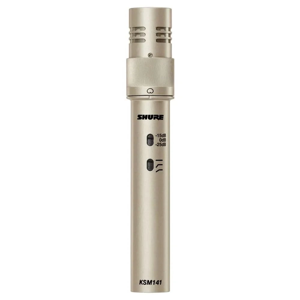 SHURE KSM 141/SL Condenser Enstrüman Mikrofonu, Cardioid/Omni