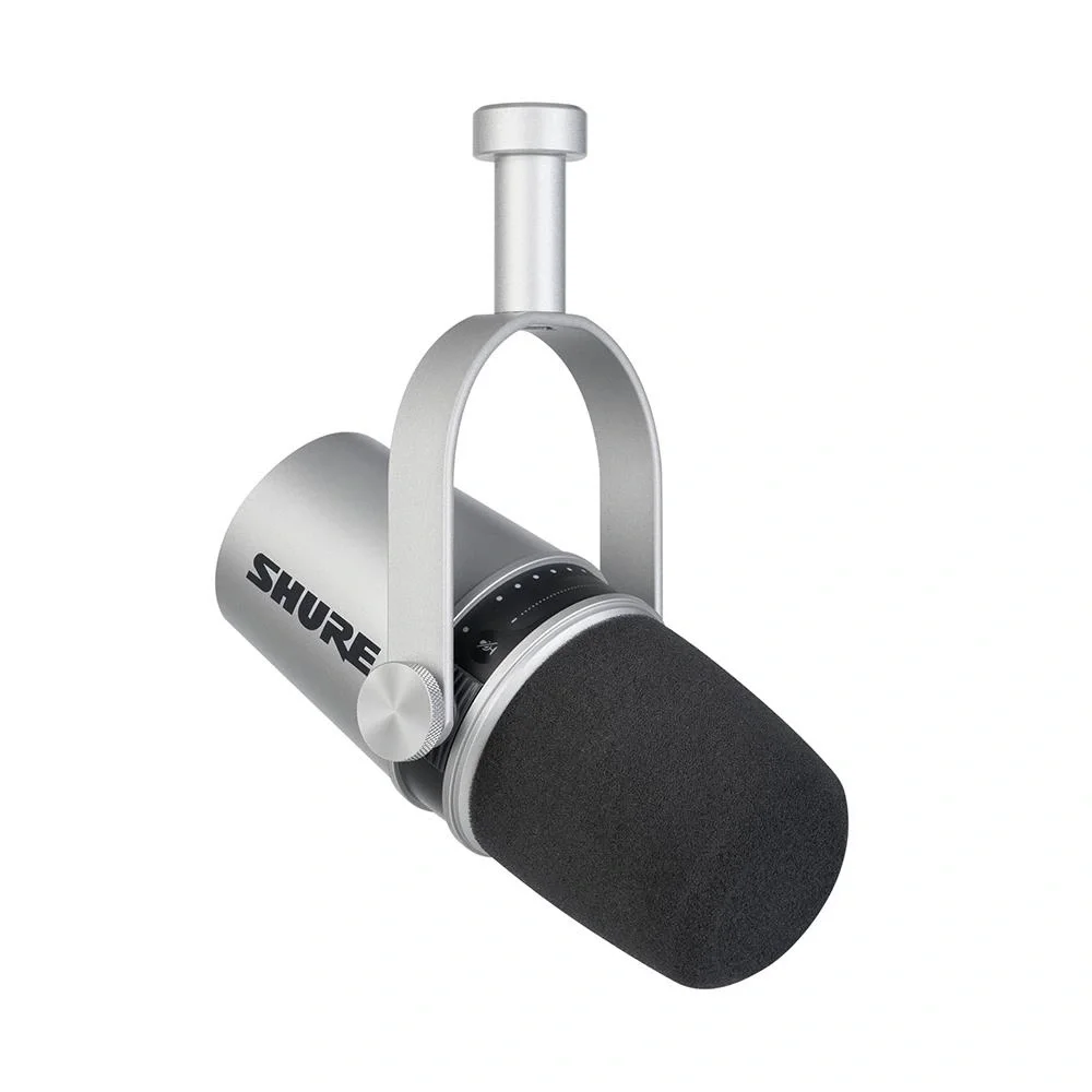 Shure Mv7+ W | XLR/USB Podcast Mikrofonu (white)