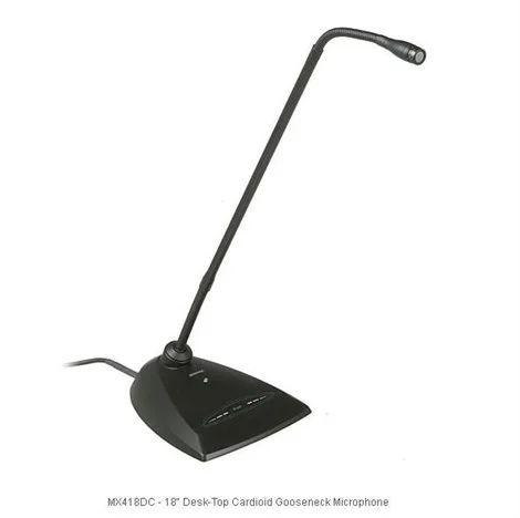 SHURE MX418 D/C 18" Masa Mikrofonu 45 cm