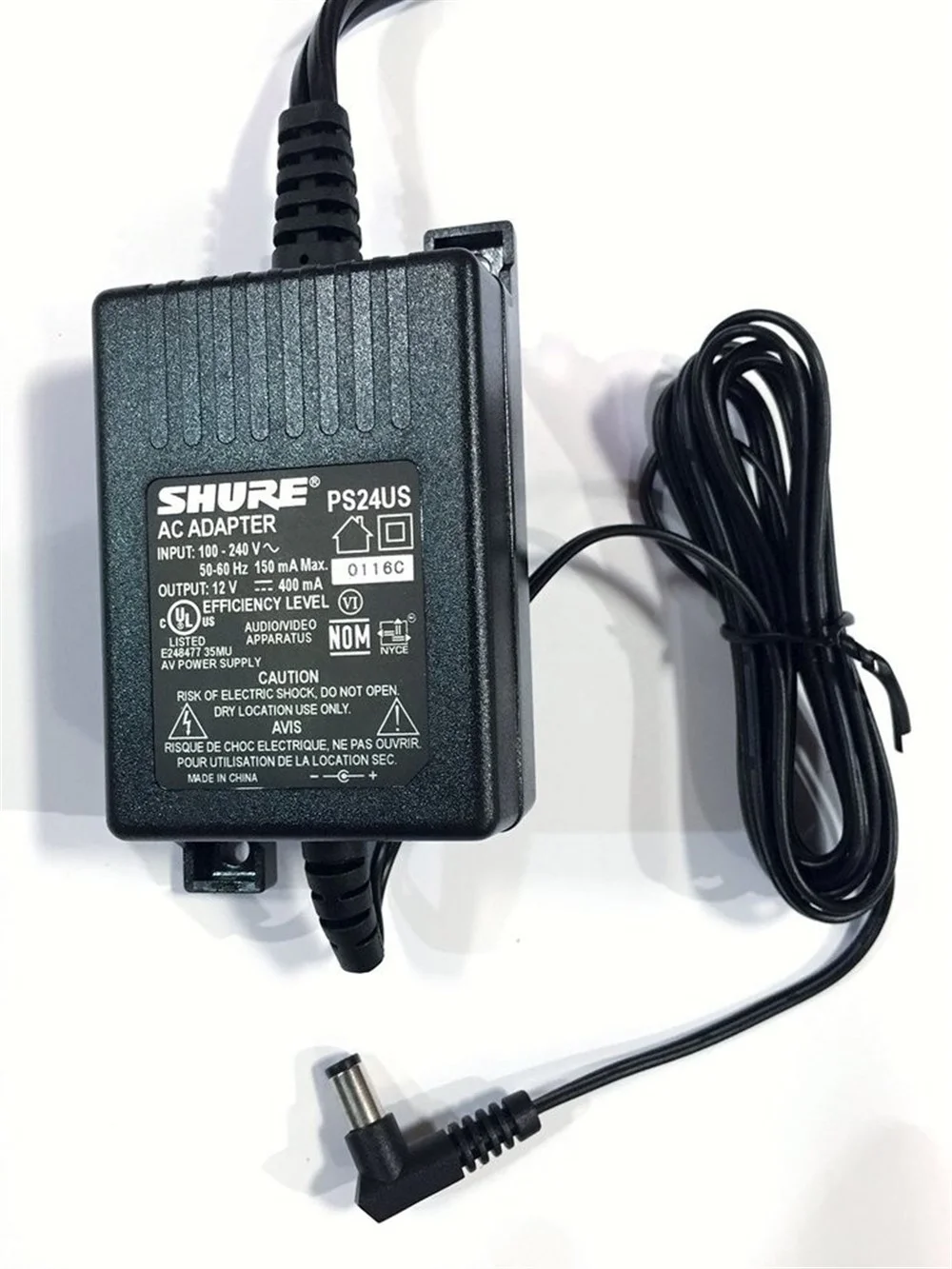 SHURE Ps24 Alıcılar İçin Enerji Adaptörü
