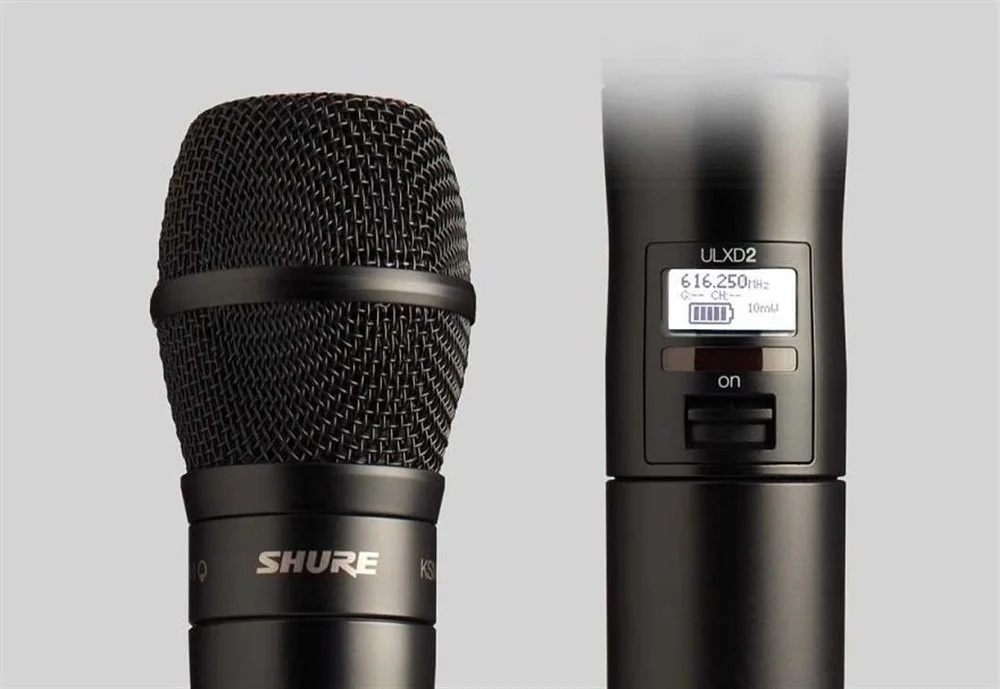 SHURE Qlxd2/Ksm9 El Tipi Transmitter Ünitesi, Ksm9 Kapsül