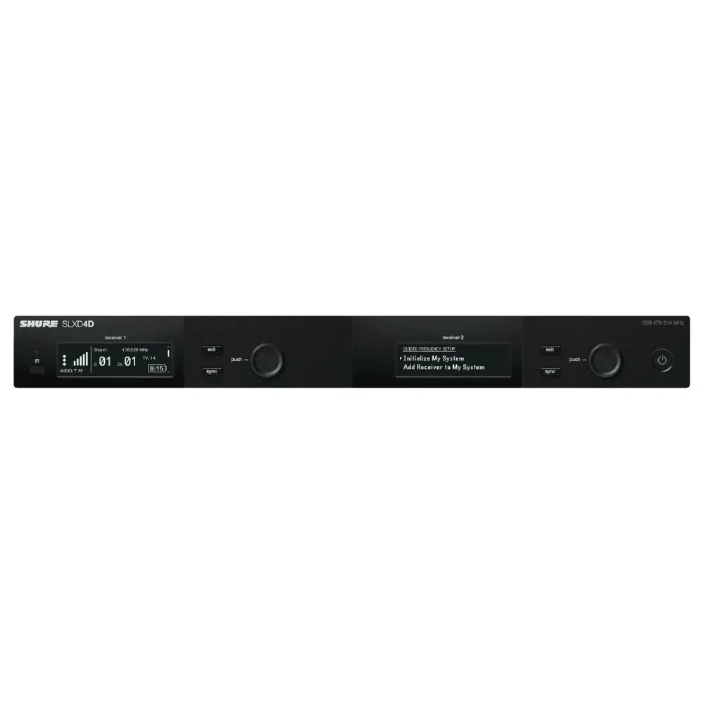 *** üretimden kalktı *** Shure SLXD4D 2-Kanal Wireless Receiver