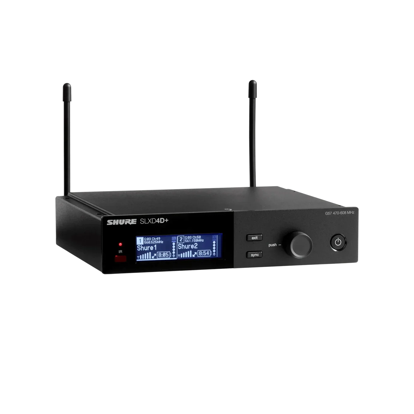 Shure SLXD4D+ Plus 2-Kanal Wireless Receiver