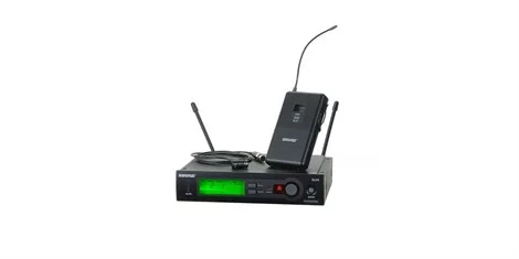 SHURE SLX 14 Diversity Receiver - SLX 1 Bodypack Transmitter Set