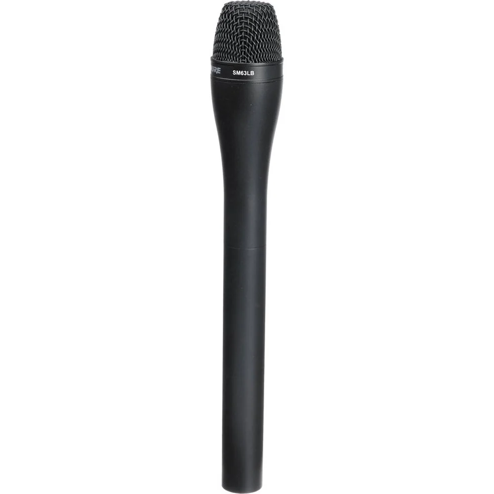 SHURE SM63 Dinamik TV / Röportaj Mikrofonu, Omnidirectional