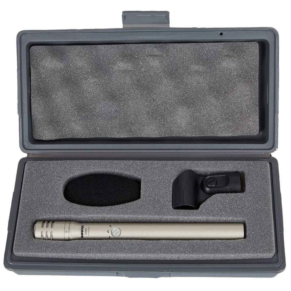 Shure SM81-LC Kardioid Kondansatör Enstrüman Mikrofonu