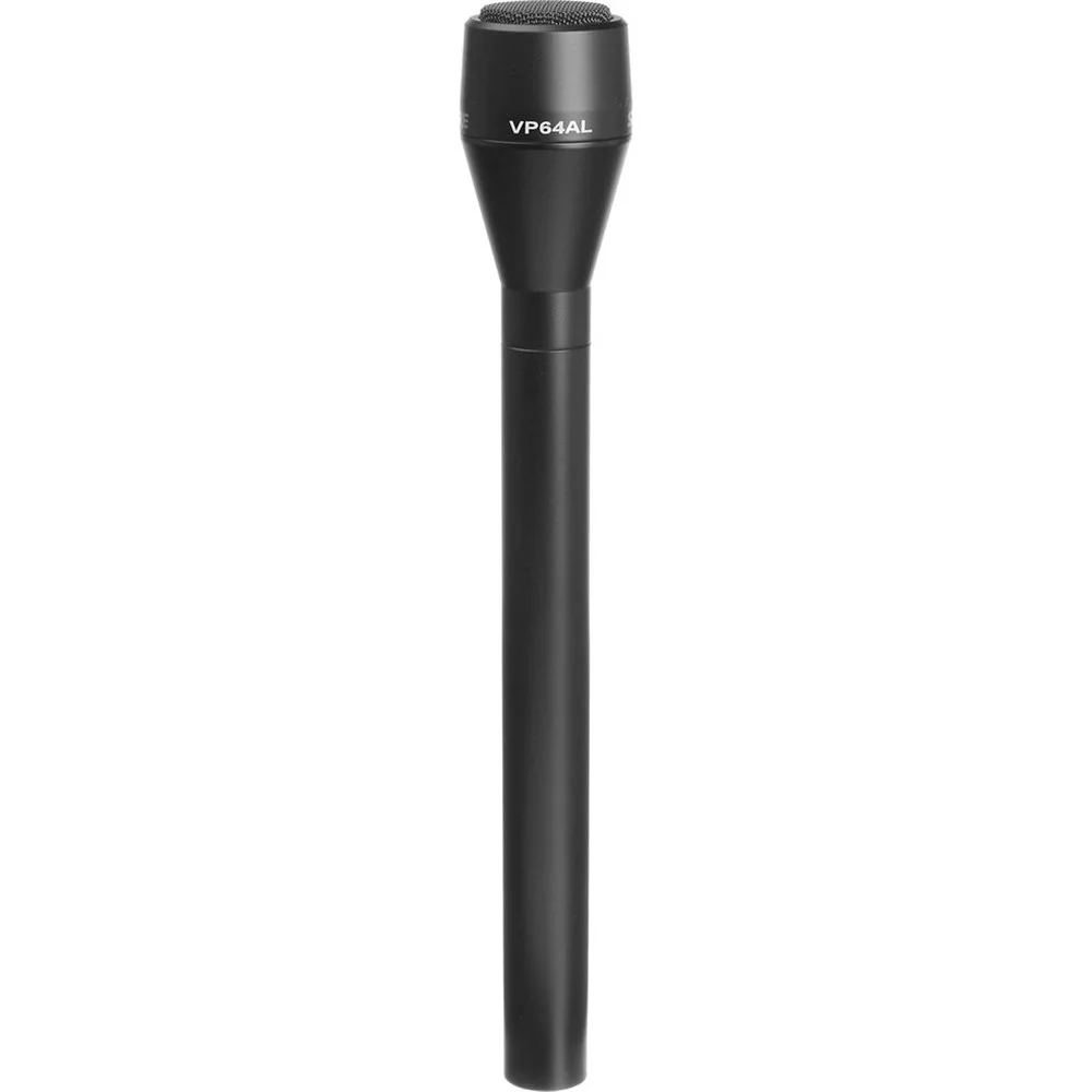 SHURE VP64 Dinamik TV / Röportaj Mikrofonu , Cardioid