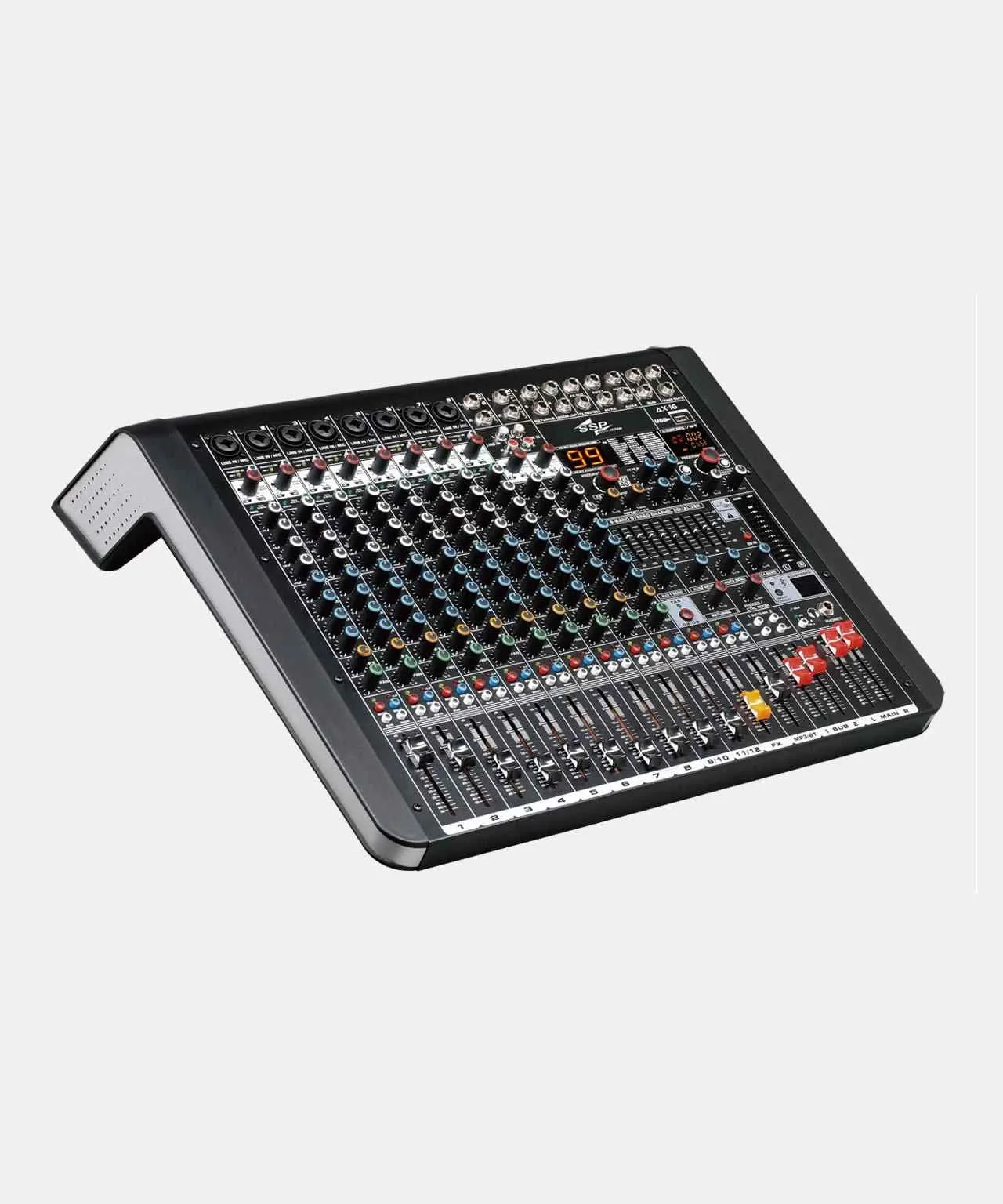 SSP AX-16 16-kanal Ses Mikseri, Bluetooth, Usb, Recorder, Effect, 4-aux