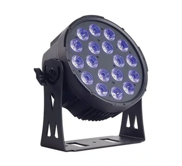 SSP SLIM PAR18 18x12W Led Sahne Spotu IP20 RGBWAUV 6in1