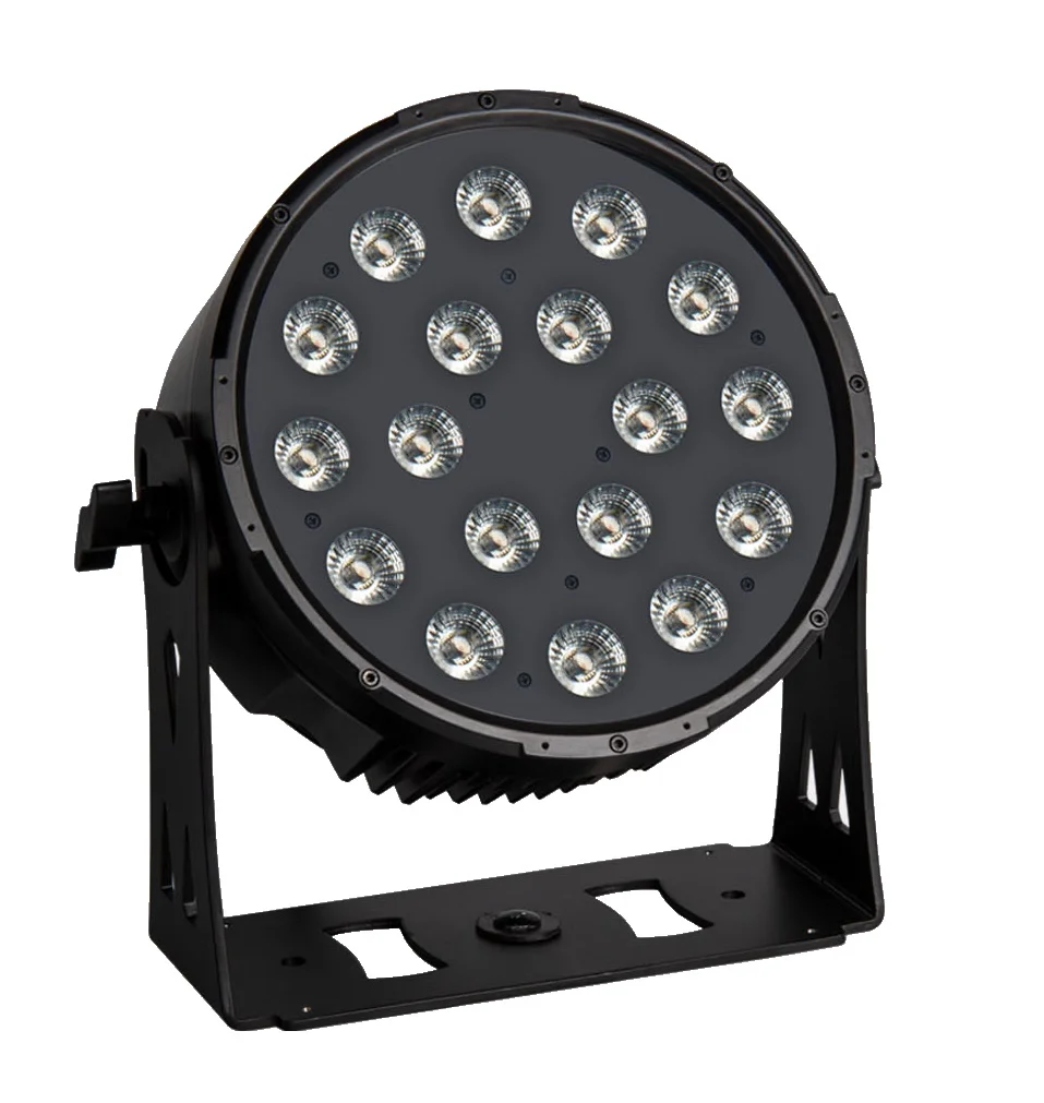 SSP SLIM PAR18 18x12W Led Sahne Spotu IP20 RGBWAUV 6in1