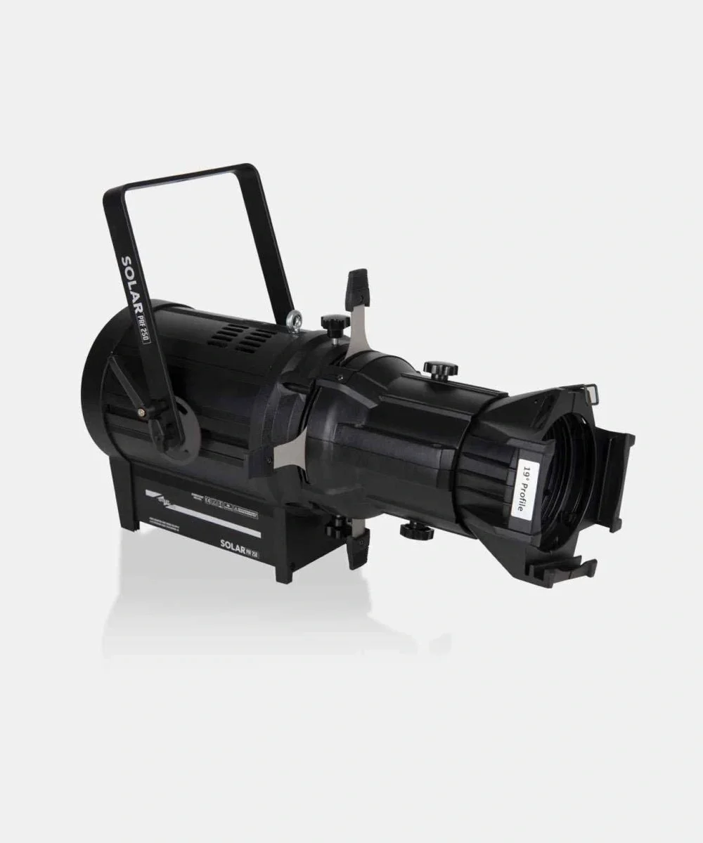 SSP SOLAR PRF250WW-ZOOM Led Profil Spot, 18-36° Zoom Lens, 3200K