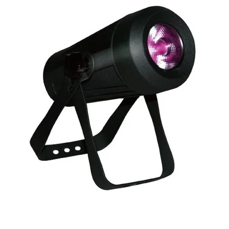 SSP SS373XCE RGBW Renkli 15W Led Pin Spot with DMX, Aynalı Küre için ideal