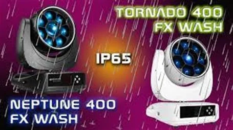 SSP SS671XCEM NEPTUNE 400FX WASH 7x40W + 60W IP65 LED MOVING HEAD WASH