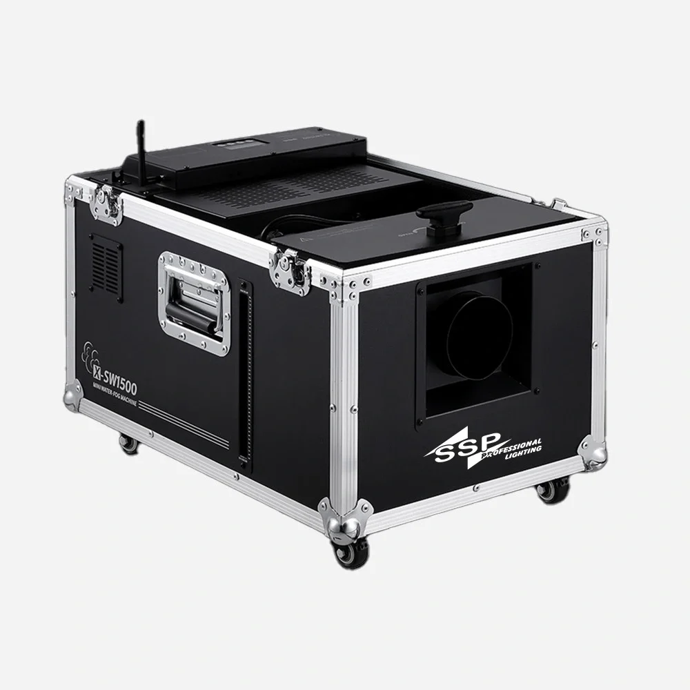 SSP SW-1500 Saf Su ve Sis Likiti ile çalışan Yerde Kalan Sis Makinesi, 1500W