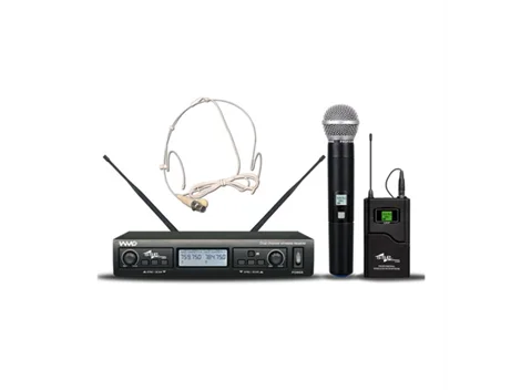 SSP WM402/3H El+Headset Kablosuz Mikrofon Seti 735-785MHz