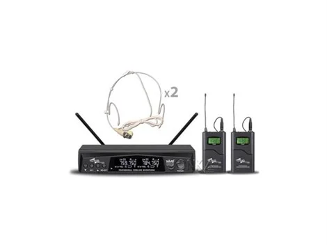SSP WM602/HH Çift Headset Kablosuz Mikrofon Seti