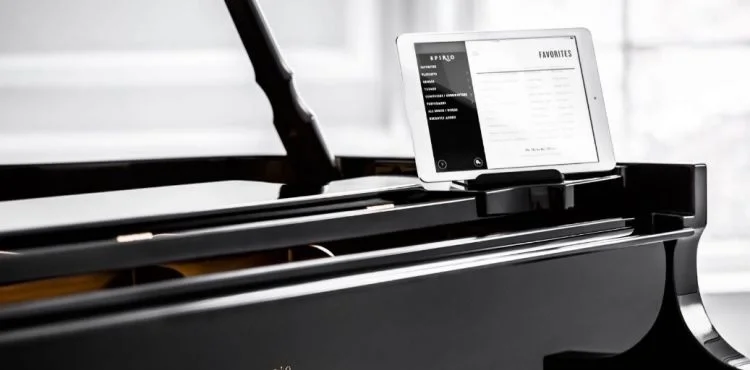 STEINWAY &amp; SONS O-180 Spirio Parlak Siyah Kuyruklu Piyano