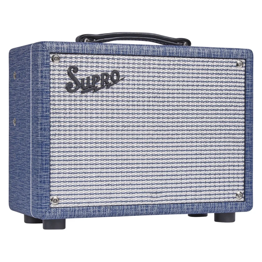 Supro 1606J 64 Super - 5W 1x8 Blue Rhino Elektro Gitar Amfisi