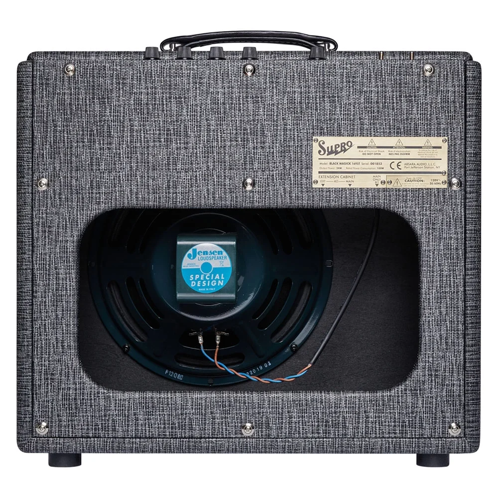 Supro 1695TJ Black Magick - 25W 1x12 Black Rhino Elektro Gitar Amfisi