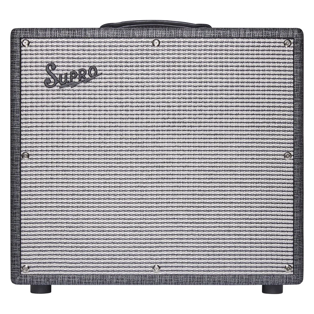 Supro 1696RT Black Magick Reverb - 25W 1x12 Black Rhino Elektro Gitar Amfisi