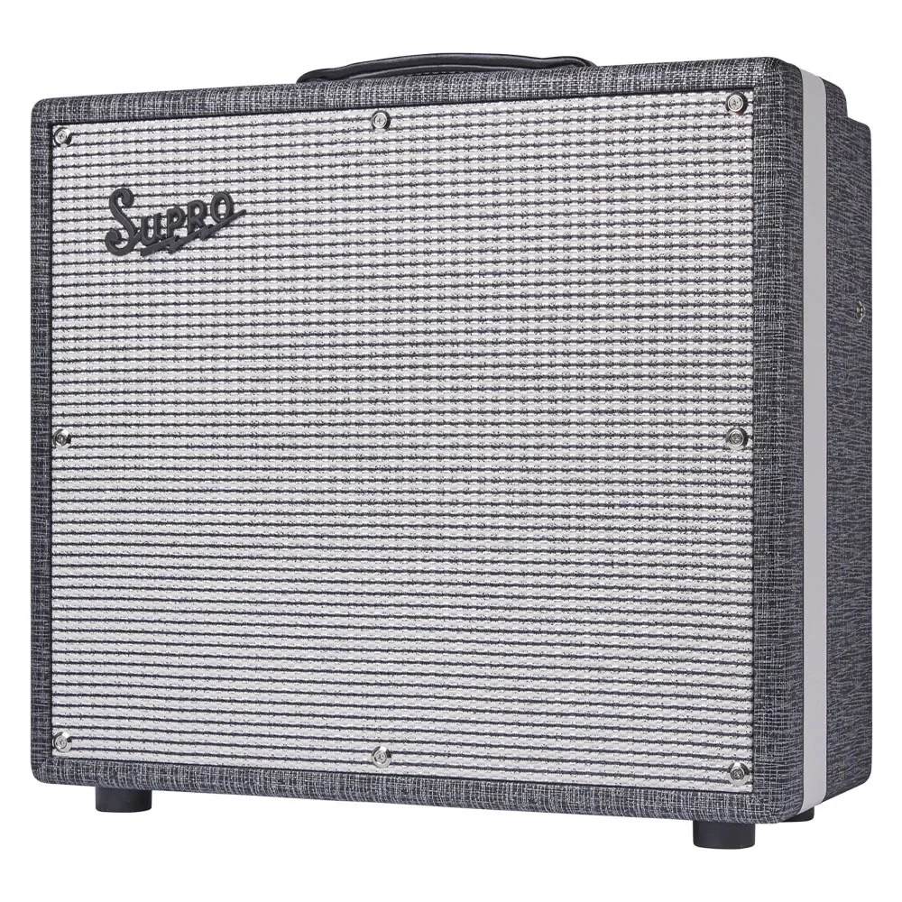 Supro 1696RT Black Magick Reverb - 25W 1x12 Black Rhino Elektro Gitar Amfisi