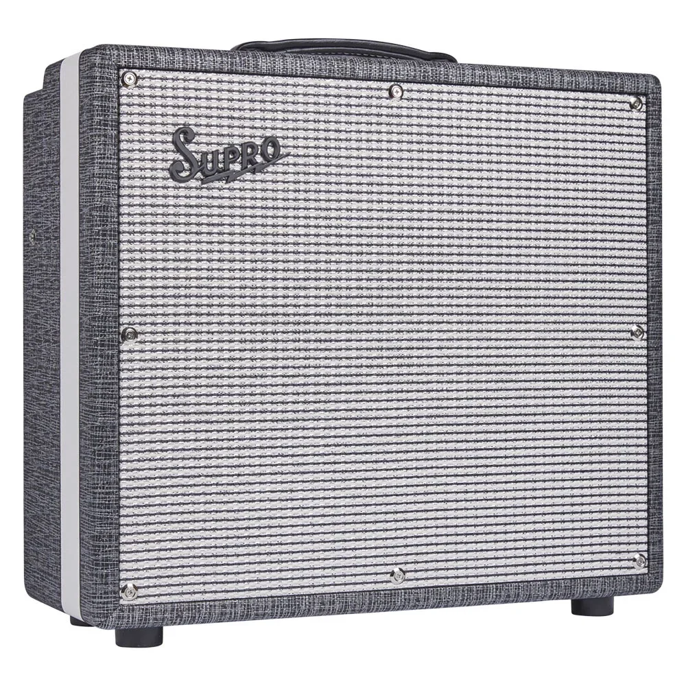 Supro 1696RT Black Magick Reverb - 25W 1x12 Black Rhino Elektro Gitar Amfisi
