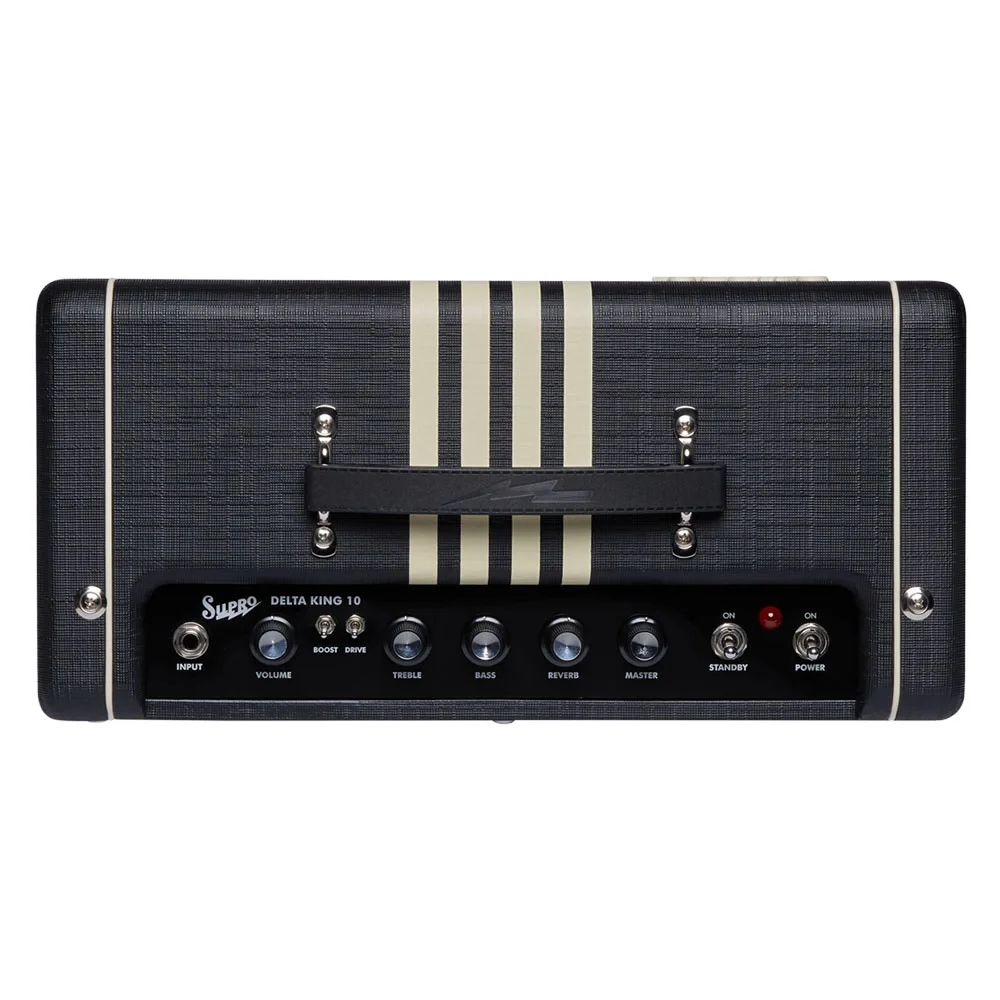 Supro 1820RBC Delta King 10 - 5W 1x10 Reverb Black &amp; Cream Elektro Gitar Amfisi