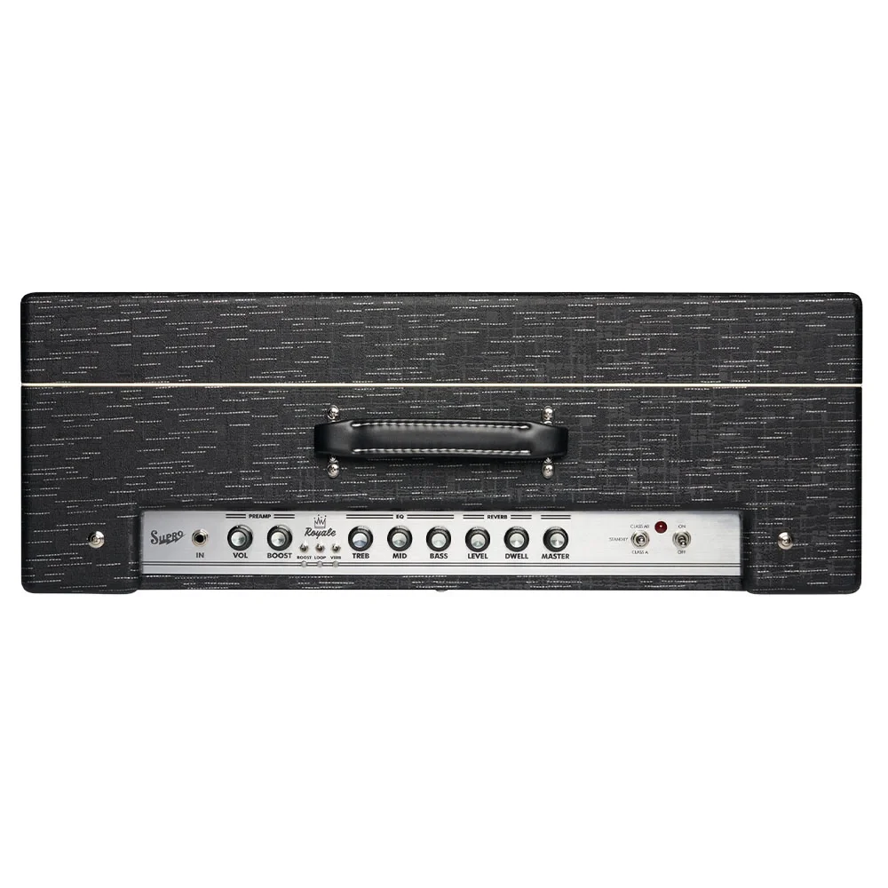 Supro 1933R Royale 212 - 50W 2x12 Black Scandia Elektro Gitar Amfisi