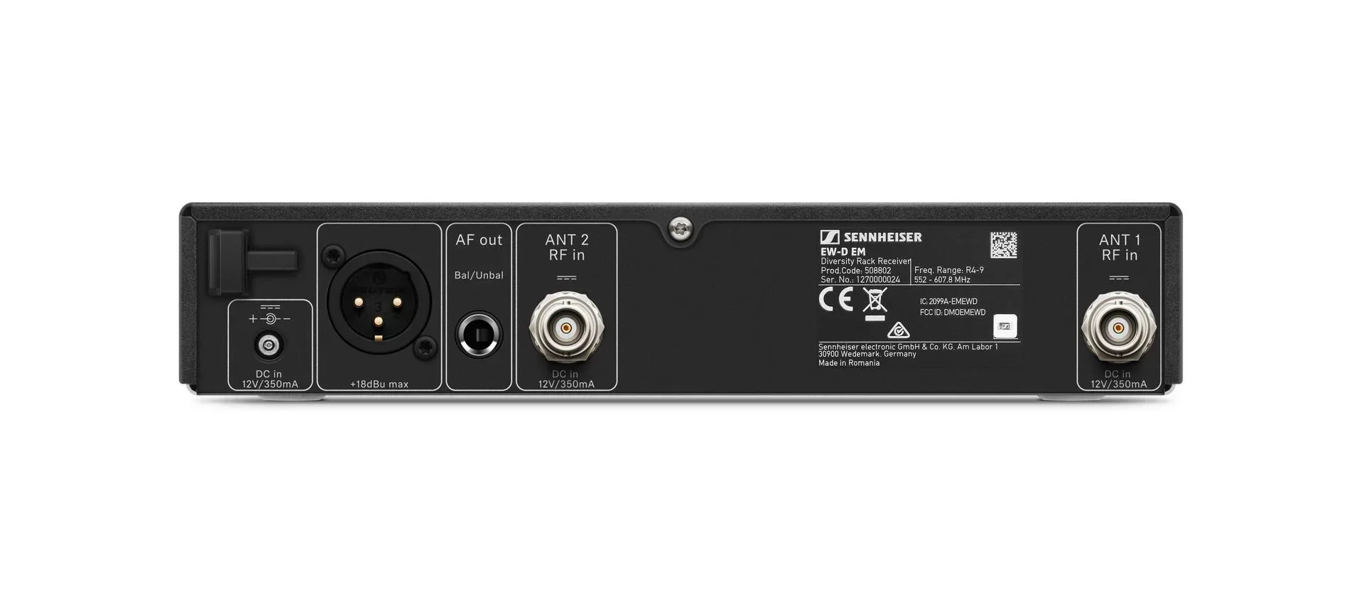 Sennheiser EW-D HSP4 SET Kablosuz Headset Mikrofon Seti Q1-6 (EW-D SKM Base + HSP 4)