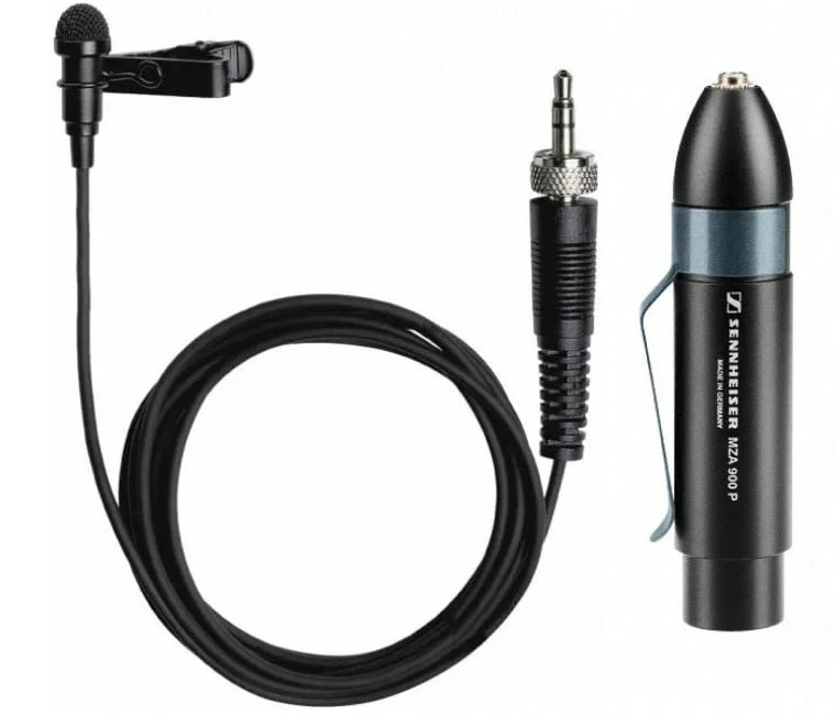 Sennheiser MZA 900 P Phantom Power Adaptör 3.5 mm. Jak çıkış 10 - 52 V