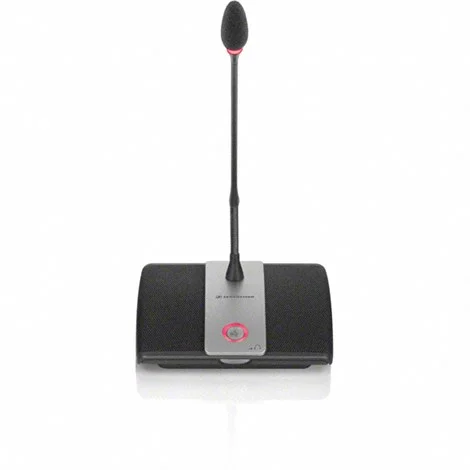 ****üretimden kalktı****Sennheiser ADN D1 Kablolu Delege Mikrofonu, Hoparlör, Network, Işıklı