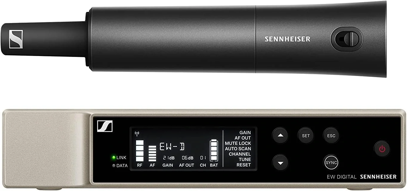 Sennheiser EW-D SKM-S BASE SET (Q1-6) Dijital Kablosuz El Tipi Set (Kapsülsüz)