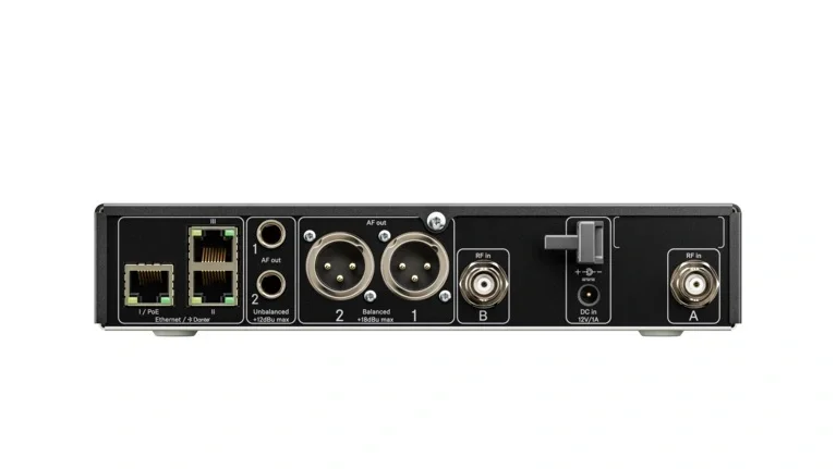 Sennheiser EW-DX EM 2 DANTE Çift Kanal Dijital Dante® Özellikli Alıcı