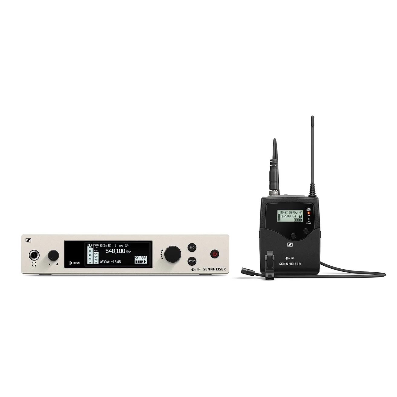 Sennheiser EW 500 G4-MKE2 Yaka Tipi Kablosuz Mikrofon Seti