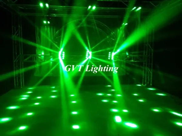 Sidera SDR-140 Led Robot Işık, 8 gözlü Beam Efektli 8x12W