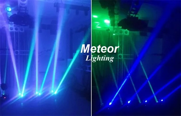 Sidera SDR-140 Led Robot Işık, 8 gözlü Beam Efektli 8x12W