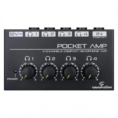 Soundstation POCKET-AMP 4 Kanal Kulaklık Amfisi