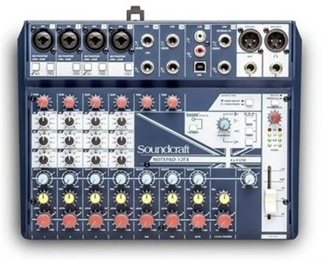 Soundcraft Notepad-12FX 6-kanal Analog Mikser with efekt