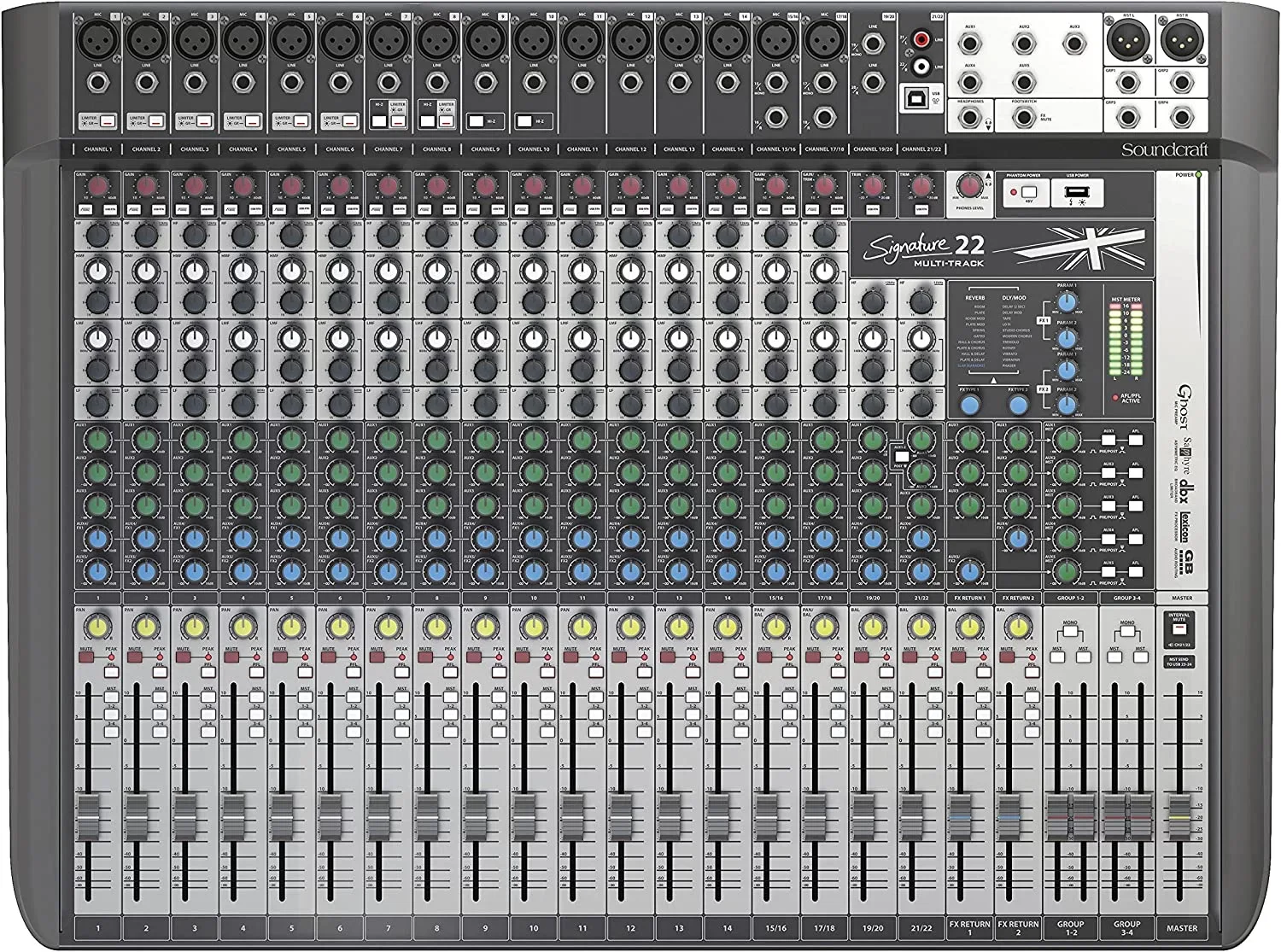 Soundcraft Signature-22 MTK *** üretimdem kalktı ***