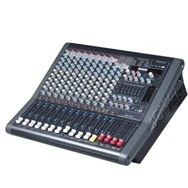 Spekon Pro-124PA 2X650W Powermixer Usb/Bluetooth Dsp