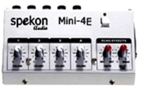 Spekon MM14FX 4 Kanal 9V/Dc Analog Mikser