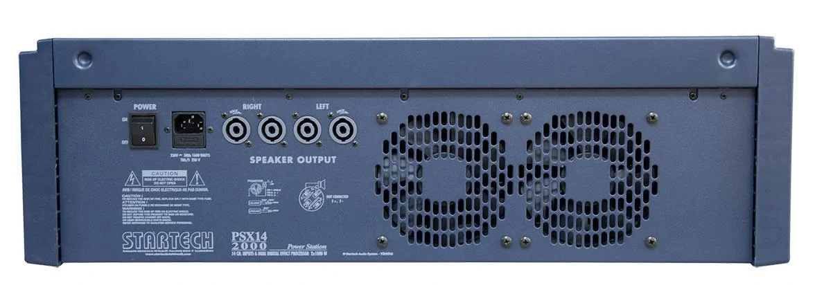 Startech PSX14-2000 2x1000W 14 Kanal Powermixer