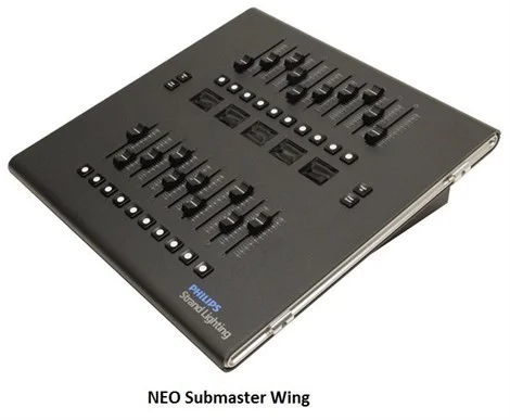 Strand NEO PLAYBACK FADER WING