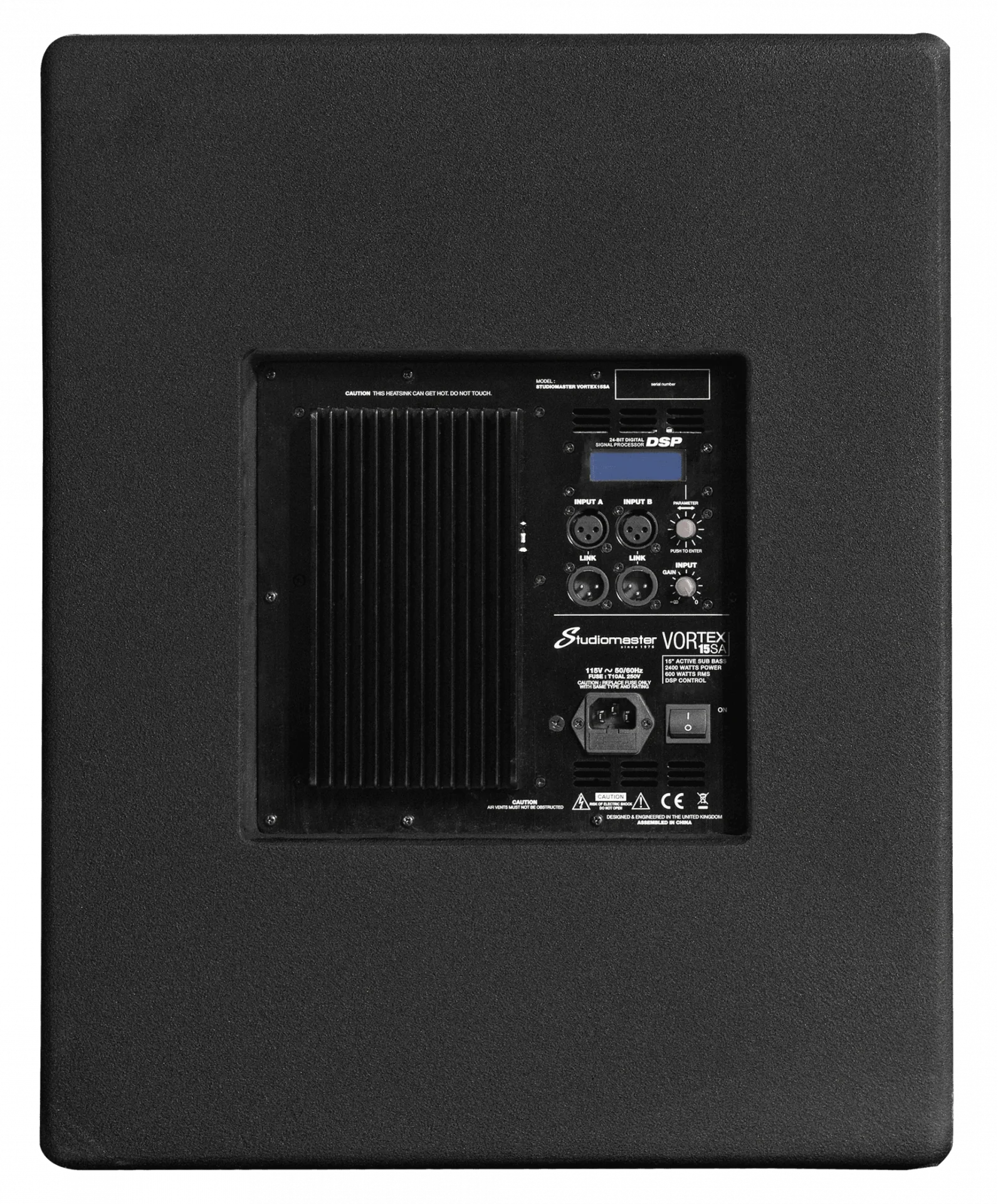 Studiomaster Vortex 18SA DSP Aktif Subwoofer 2400W 134 dB