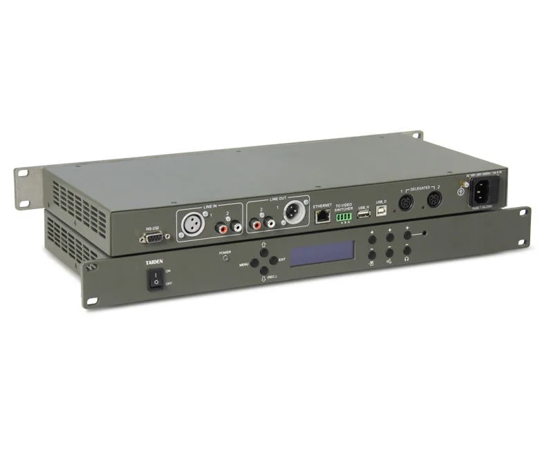 TAIDEN HCS-3900 MB Konferans Sistemi Merkez, 6P sockets (Max.50 Ünite Destekler)