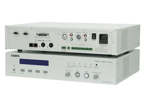 TAIDEN HCS-8300 MB 8300 Serisi Merkez Ünitesi,Konuşma, Oylama, 64 Kanal Simultane, Mikrofon Grup Çıkışı