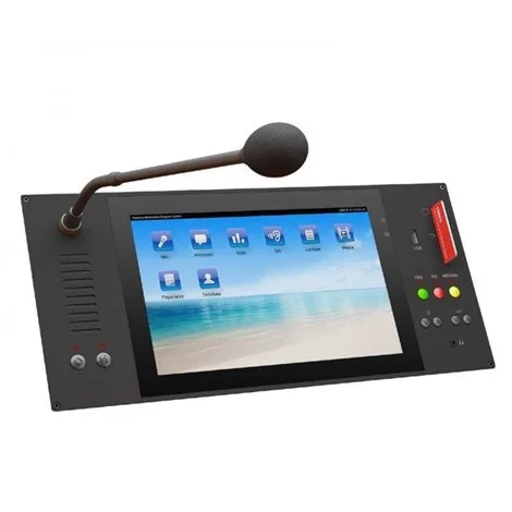 TAIDEN HCS-8338NBDE/FM Delegate Flush-Montajing Multimedia Congress Terminal (10" 1280x800 LCD)